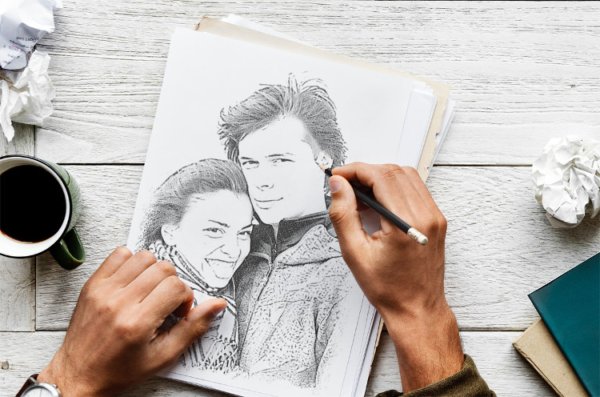 Рисунки карандашом фото с телефона