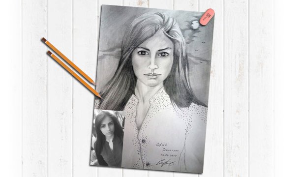 ФОТОФАНИЯ рисунок карандашом