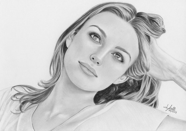 Эффект рисунка карандашом