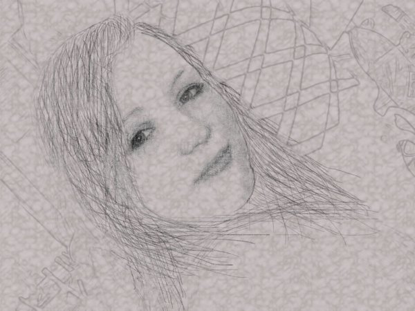 Преобразовать фотографию в карандашный рисунок