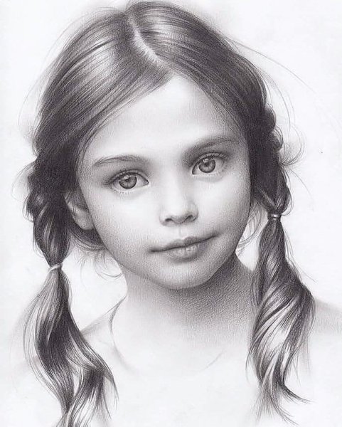 Портрет поэтапно для начинающих по фото