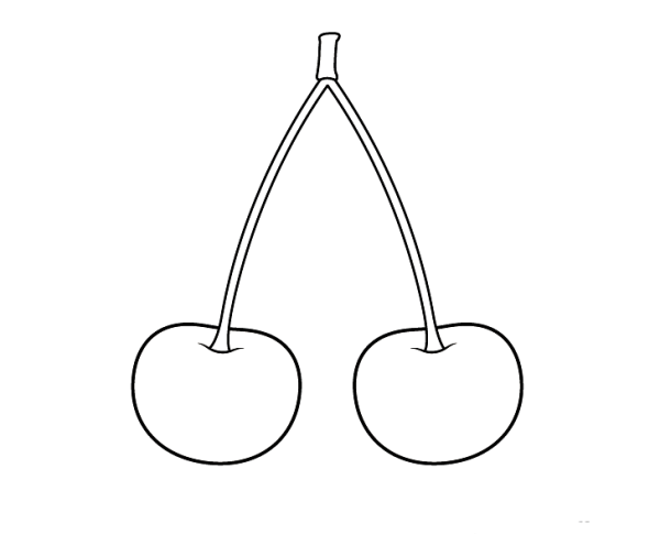 Нарисовать вишню