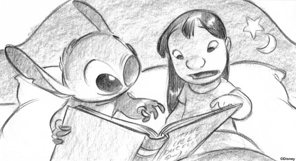 Лило и Стич черный