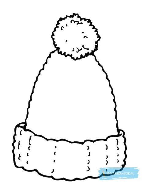 Шапка раскраска