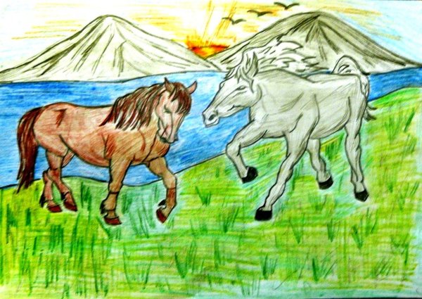 Рисунок на тему Башкирия