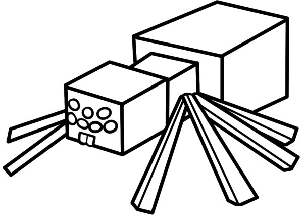 Раскраска майнкрафт