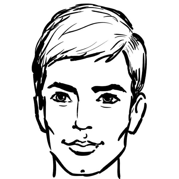 Мужчина рисунок