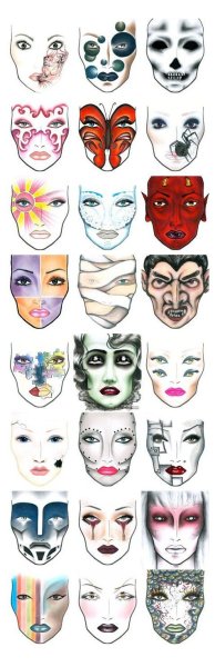 Грим карандашом