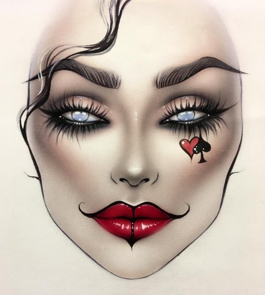 Арлекин эскиз