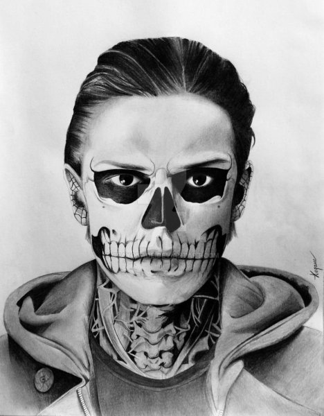 Эскизы грима для театра