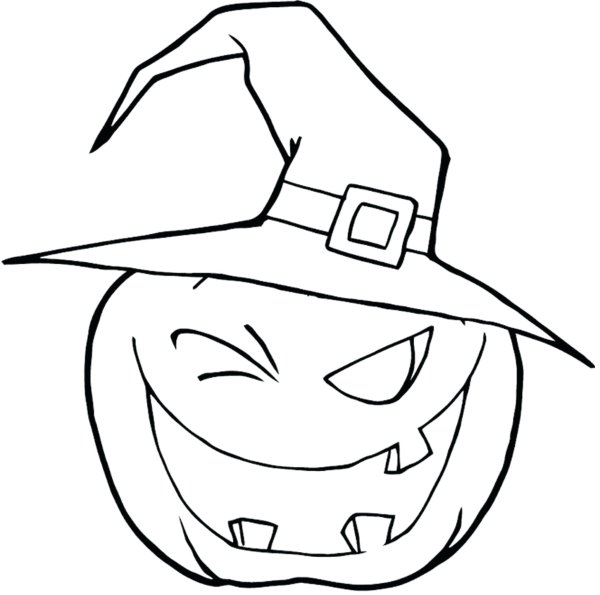 Рисунки на Хэллоуин для срисовки