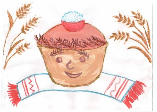 Хлеб рисунок