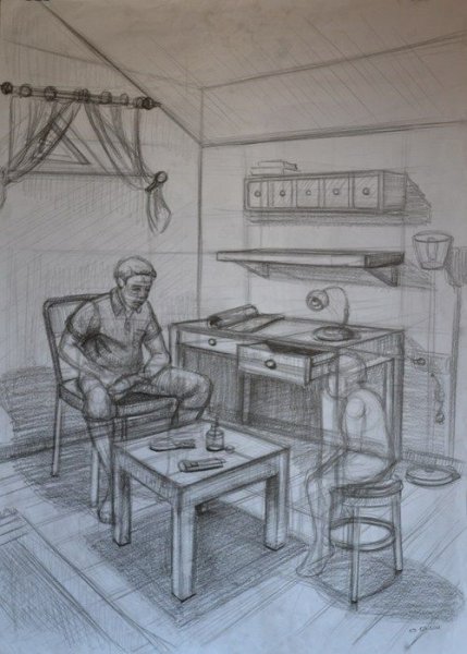 Наброски фигуры человека карандашом легкие