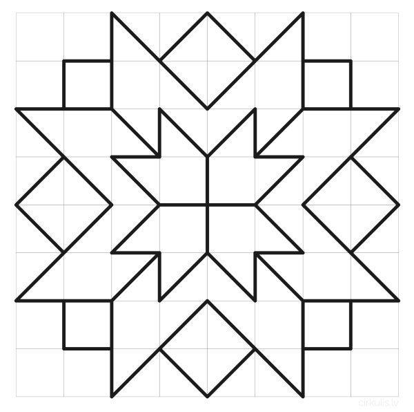 Орнамент геометрический легкий