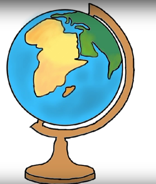 Нарисовать Глобус