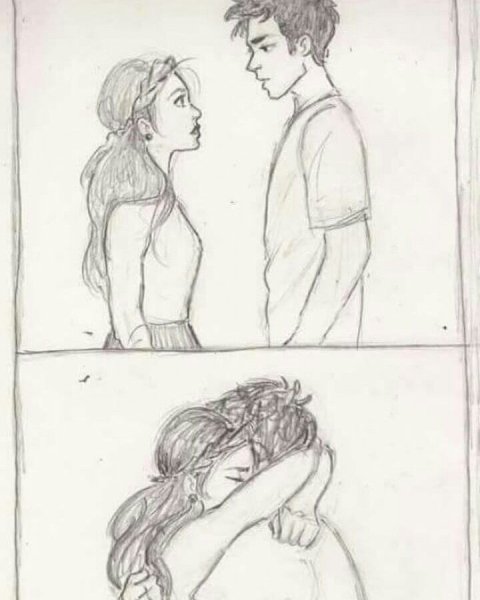 Ссора влюбленных рисунок