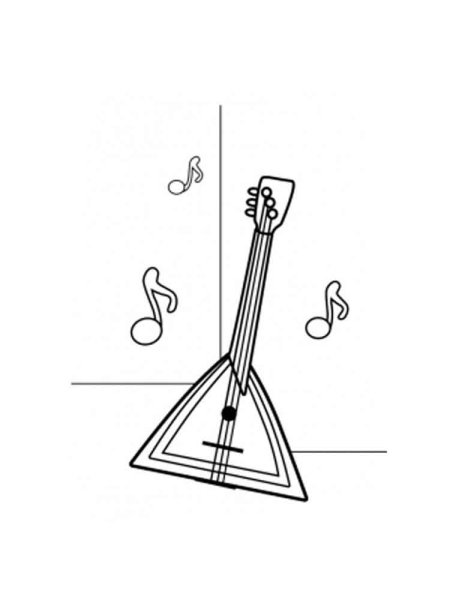 Узоры для балалайки трафарет