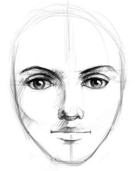 Лицо для рисования