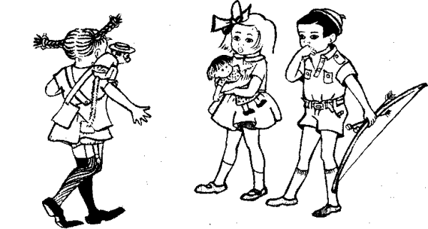 Пеппи длинный чулок раскраска