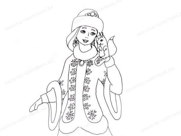 Опера Снегурочка раскраска