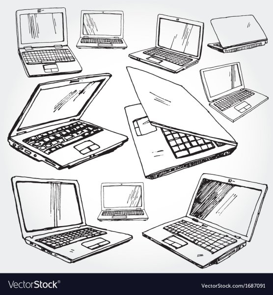 Ноутбук контур сбоку