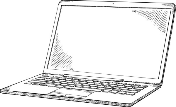 Ноутбук для срисовки