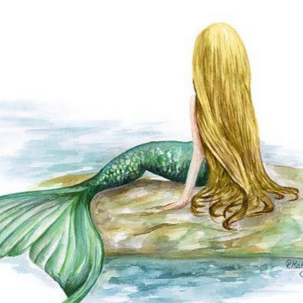 Русалки Славянская мифология срисовка