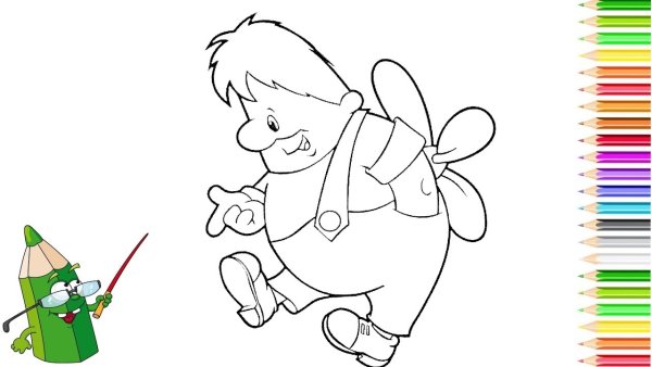 Нарисовать Карлсона