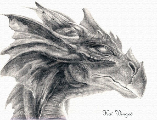 Дракон скетч