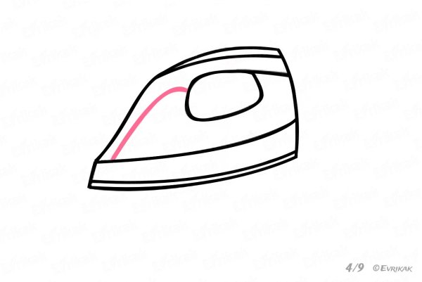 Утюг рисунок