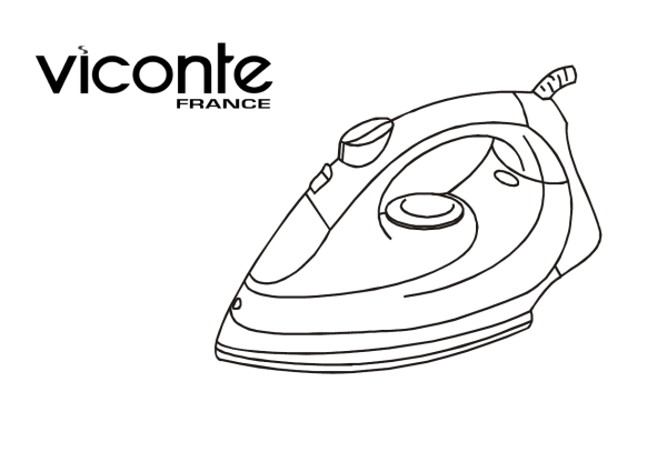 Утюг снизу вектор
