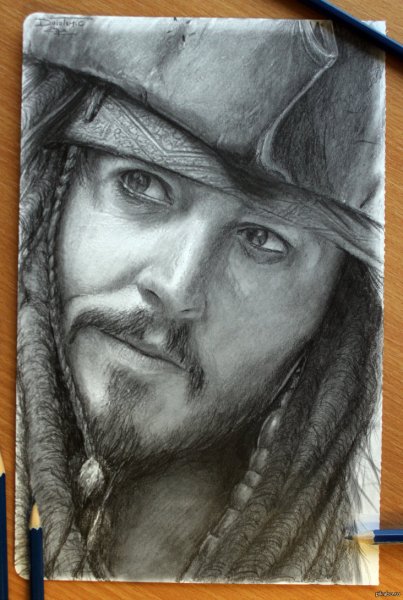 Картины простым карандашом