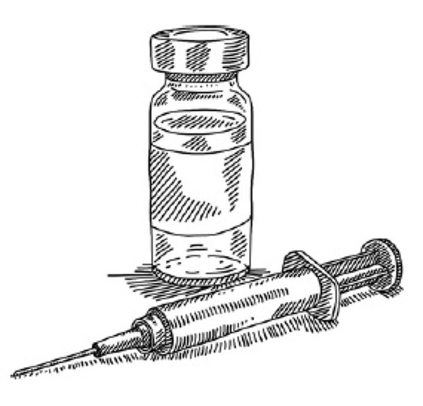 Шприц эскиз