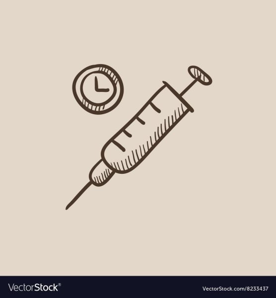 Шприц эскиз