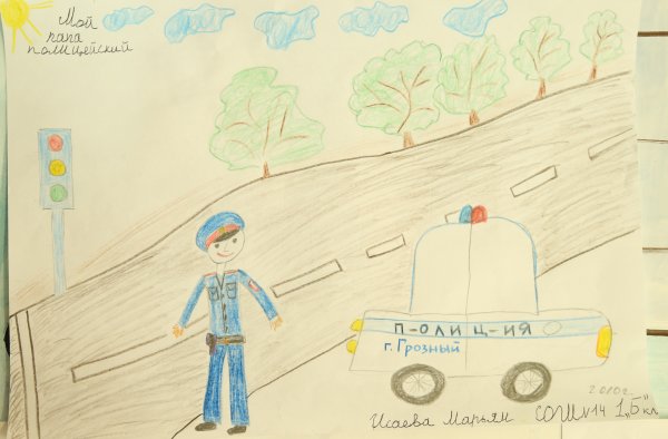 Дядя Степа рисунок детский