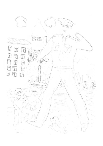 Дядя Степа милиционер раскраска