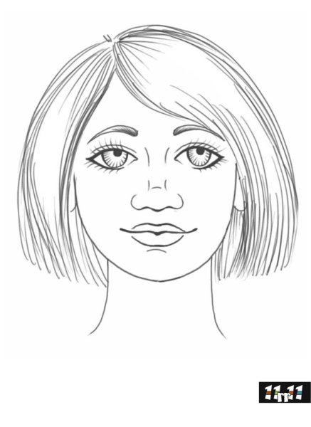 Поэтапное рисование портрета