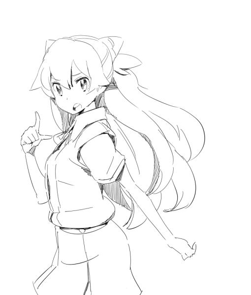 Раскраска Евангелион Аска