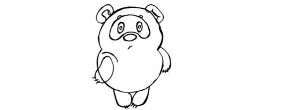 Как нарисавоть вини пуза