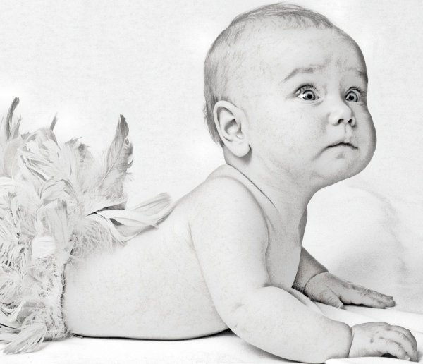 Портрет маленького ребенка