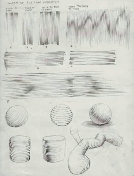 Штрихи для рисования
