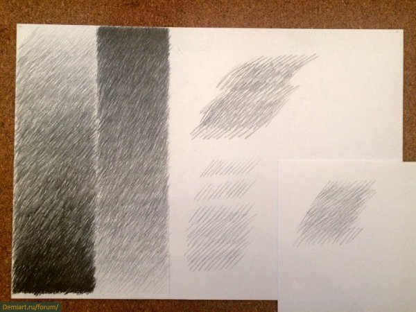 Упражнения по рисунку штриховка