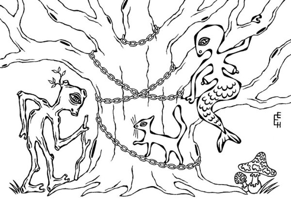 Раскраски к произведениям Пушкина