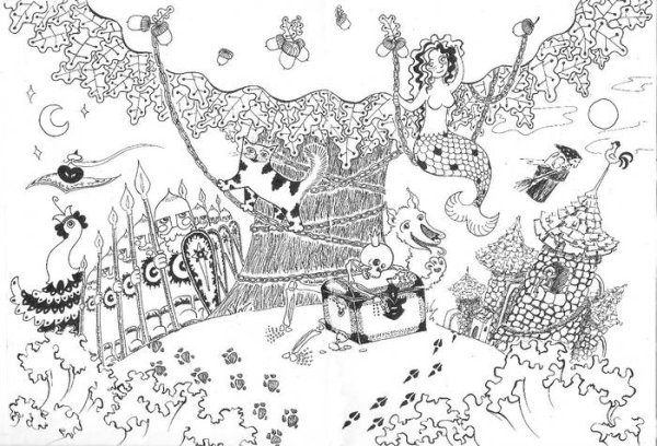 Кот ученый Пушкин Пушкин