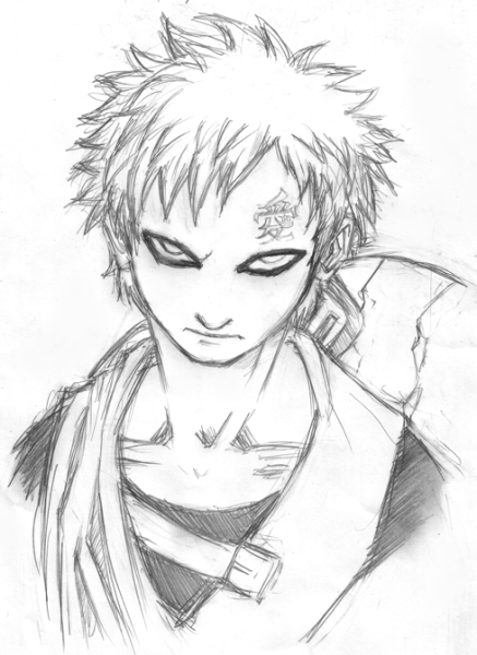 Гаара легкий портрет