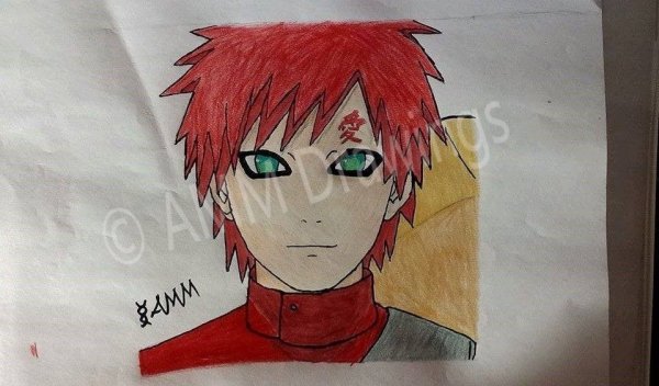 Лёгкие рисунки Гаара