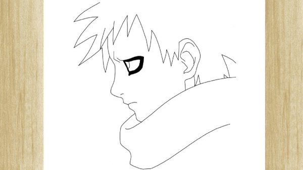 Гаара карандашом легко