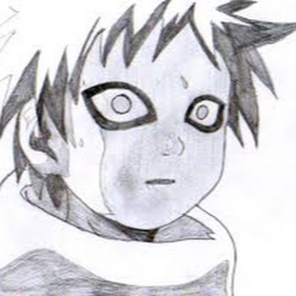 Рисунки Наруто Гаара