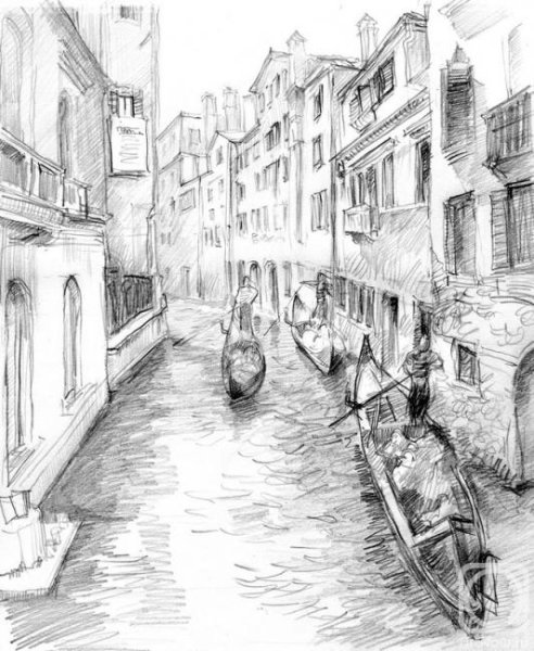 Венеция в графике