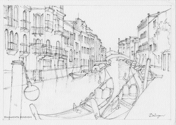Венеция набросок